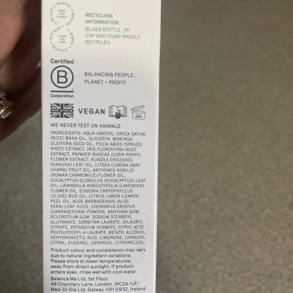 BALANCE ME Congested Skin Serum Kanuka May Chang Infused For Acne Prone Skin‎ - Picture 5 of 6